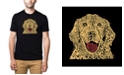 LA Pop Art Men's Premium Word Art T-Shirt - Dog